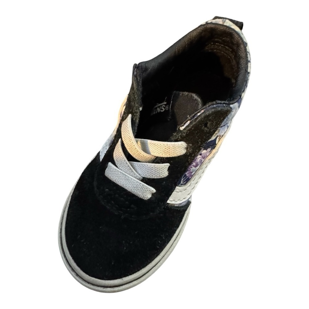 Vans Kids Black and White Sneakers - Picture 6 of 6
